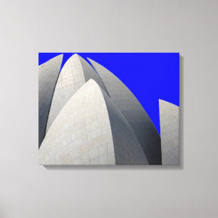 Lotus-Segel-Leinwand Leinwanddruck