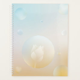 Lotus Serenity Hardcover Daily Planner Planer
