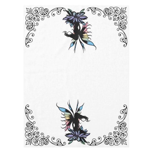 Lotus Shadow Fairy Tischdecke (Vorderseite)