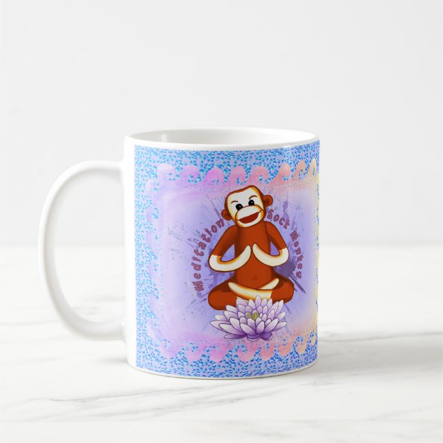 Lotus-Sockenäffchen-Tasse Kaffeetasse (Links)