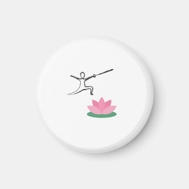 Lotus & Swordmaster Magnet (Vorne)