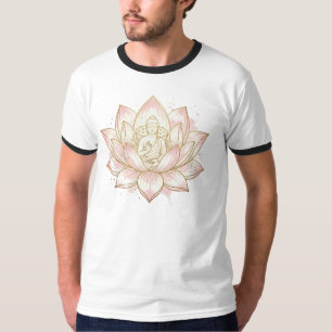 Lotus-Symbol-Altes-Wissen-Grafik-T-Shirt T-Shirt