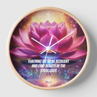 LOTUS-Wanduhr Uhr