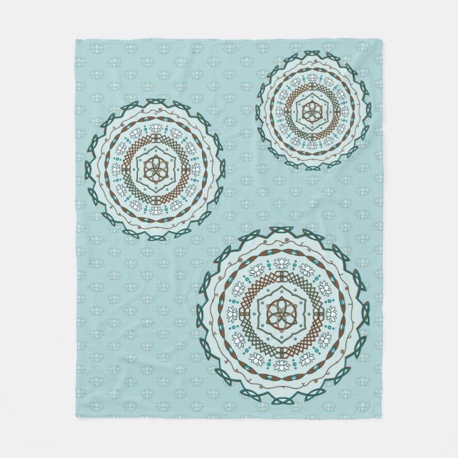 Lotus Weave Fleece Blanket (Vorderseite)