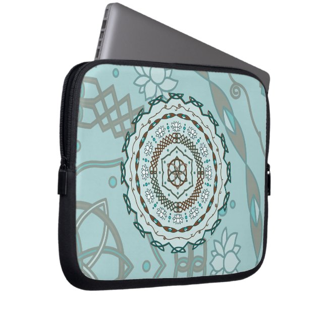 Lotus Weave Laptop Case (Vorne Rechts)