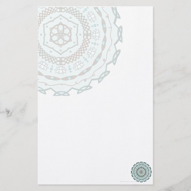 Lotus Weave Stationery Briefpapier (Vorderseite)