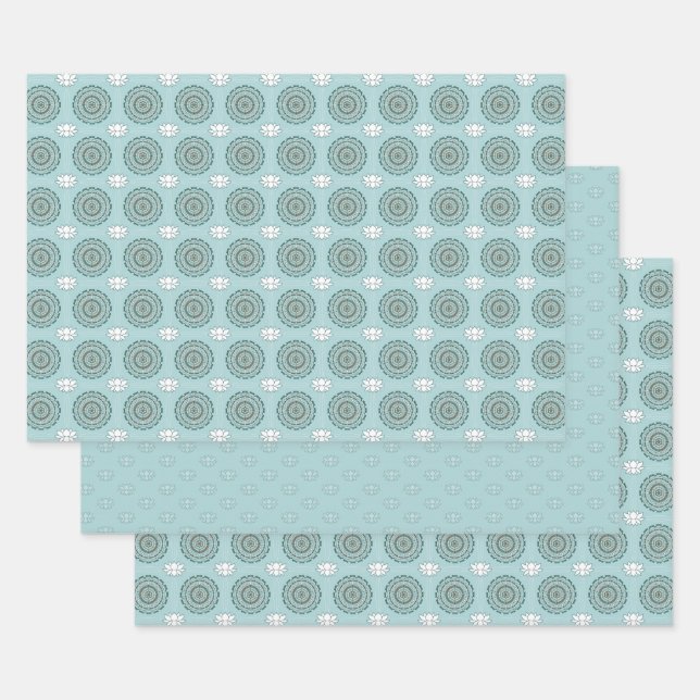Lotus Weave Wrapping Paper Set Geschenkpapier Set (Set)
