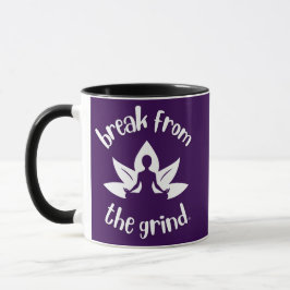 Lotus Yoga (blanc) BFTG Mug de café