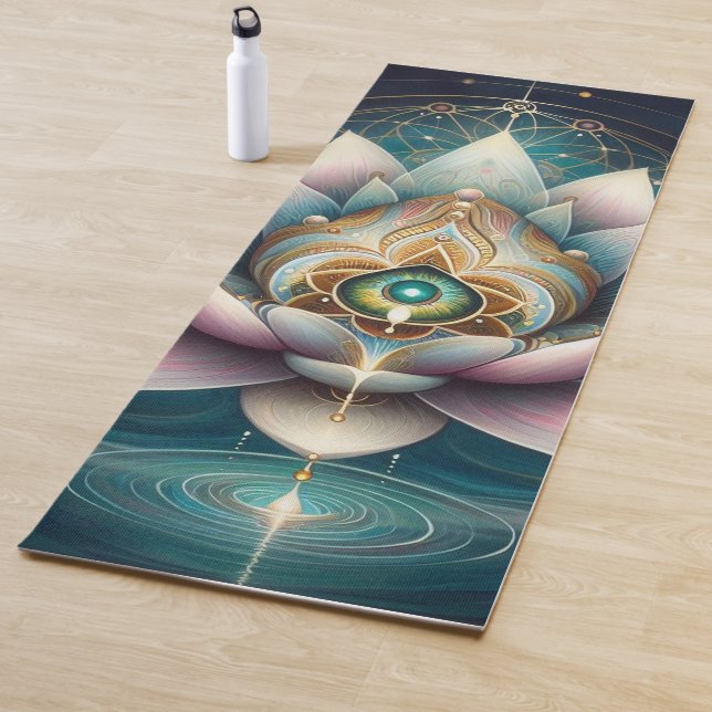 Lotus Yogamatte (Beispiel)