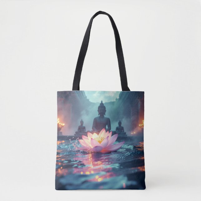 LOTUS - ZEN BUDDHISM TASCHE (Vorderseite)