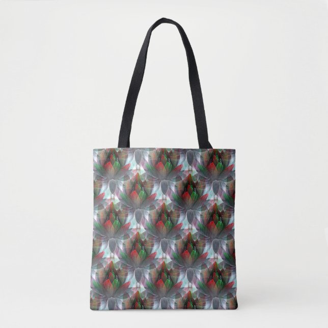 Lotus zu Weihnachten... Tasche (Vorderseite)