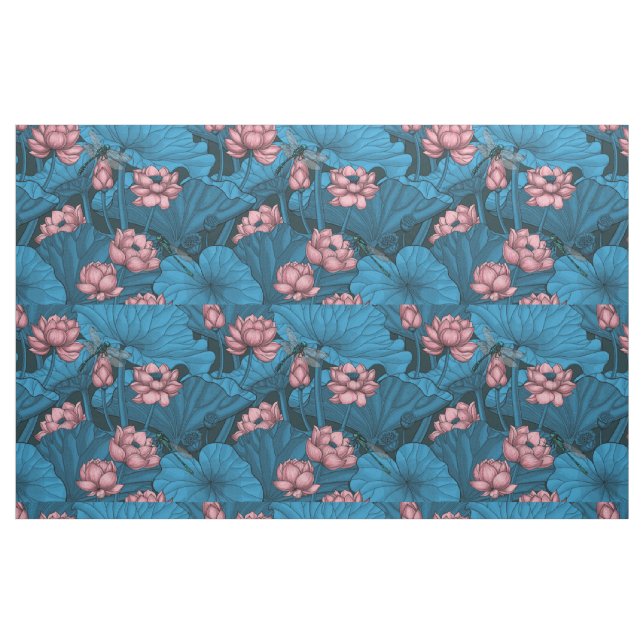 Lotusgarten Stoff (Fat Quarter (45,7 x 55,9 cm))