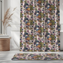 Lotusteich in Creme Blau Grün Pink Gelb