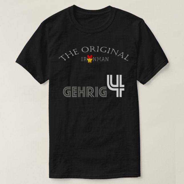 Lou Gehrig TShirt 2 (Design vorne)