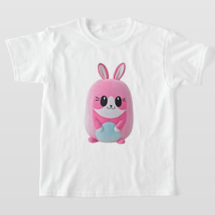 "Lou Lou" Eine kuschelige, rosa Kreatur. T-Shirt