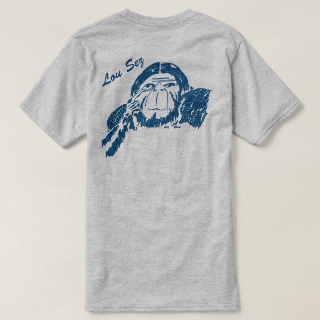 Lou Sez T-Shirt (Design Rückseite)