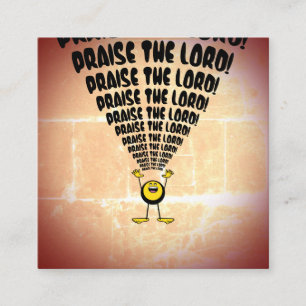 Louange Le Seigneur Emoji Scripture Cartes