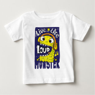 Loud Monster Baby T-shirt