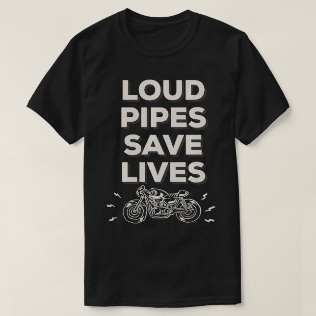 Loud Pipes Rettete Lives Pullover (Design vorne)