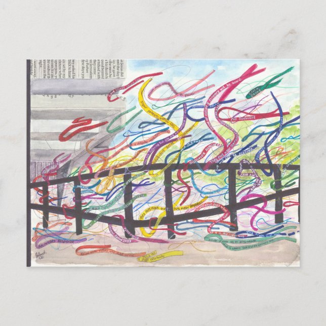 LoudFence General Synod York 2023 Postkarte (Vorderseite)