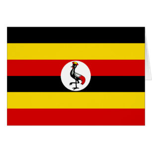 L'Ouganda - drapeau ougandais