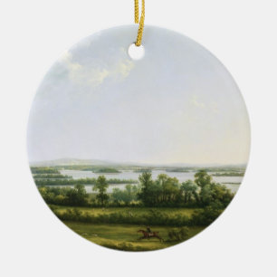 Lough Erne vom Schlag Ninney, mit Bellisle in Keramik Ornament
