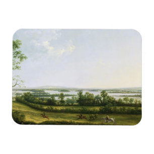 Lough Erne vom Schlag Ninney, mit Bellisle in Magnet