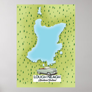 Lough Neagh Nordirland Poster