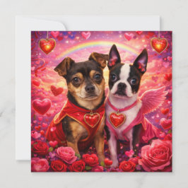 Louie & Luna Wish You a Happy Valentine's Day 3 Karte
