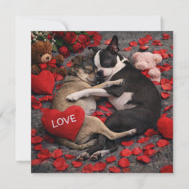 Louie & Luna Wish You a Happy Valentine's Day 6 Karte