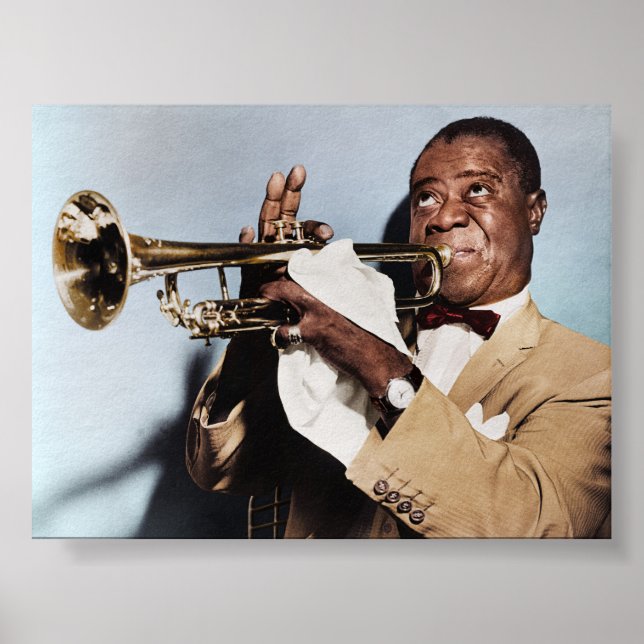 Louis Armstrong Poster (Vorne)