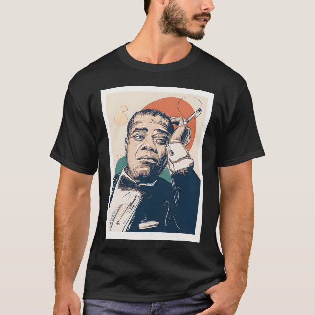Louis Armstrong T-Shirt (Vorderseite)