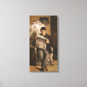 Louis Auguste Cezanne Vater des Künstlers beim Les Leinwanddruck