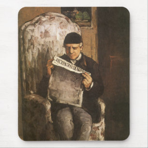 Louis Auguste Cezanne Vater des Künstlers beim Les Mousepad