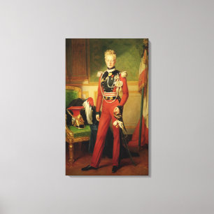 Louis-Charles-Philippe von Orleans-Herzog von Leinwanddruck