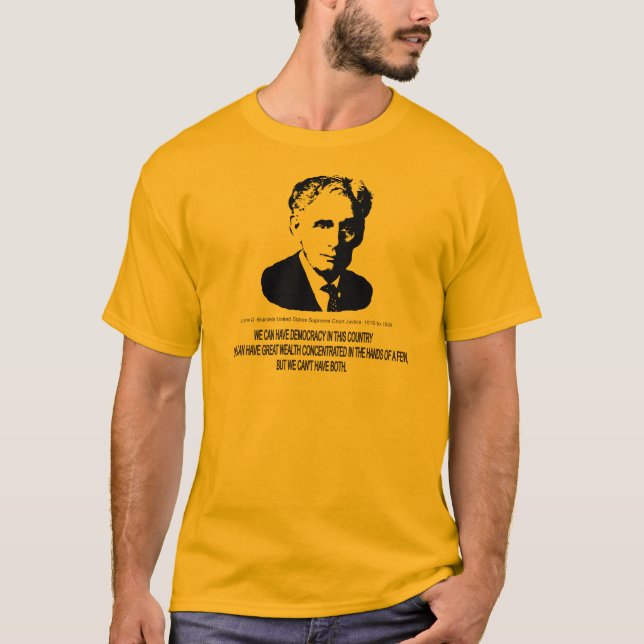 Louis D. Brandeis A T-Shirt (Vorderseite)