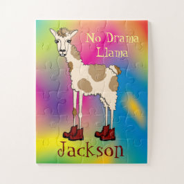 Louis der Llama Kids Personalisiert