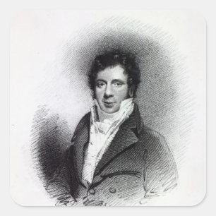 Louis-Eustache Ude Quadratischer Aufkleber