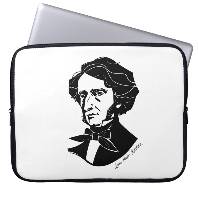 Louis-Hector Berlioz Laptopschutzhülle (Vorderseite)