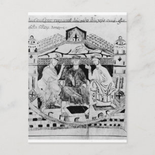 Louis I the Pious Postkarte