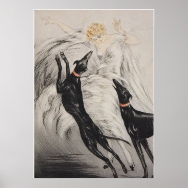 LOUIS ICART POSTER (Vorne)