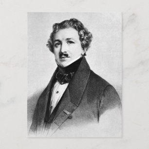 Louis Jacques Mande Daguerre Postkarte