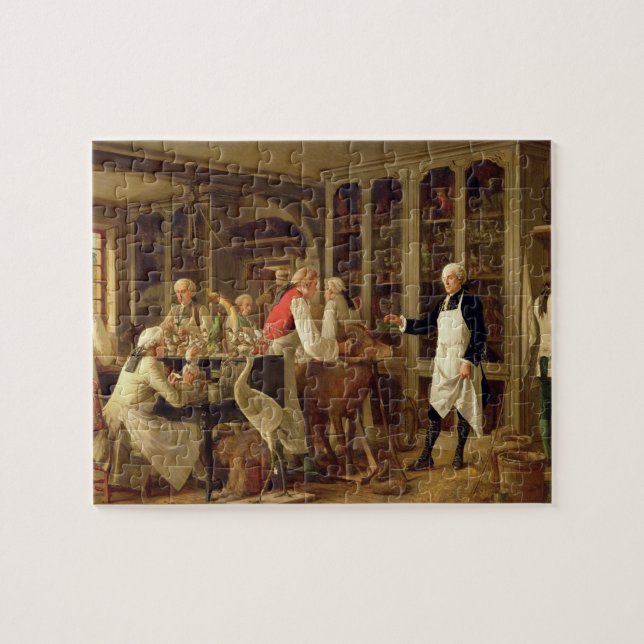 Louis Jean Marie Daubenton (1716-99) in seinem (Horizontal)
