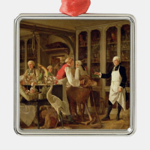 Louis Jean Marie Daubenton (1716-99) in seinem Silbernes Ornament