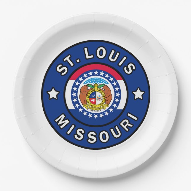 Louis Missouri Pappteller (Vorderseite)