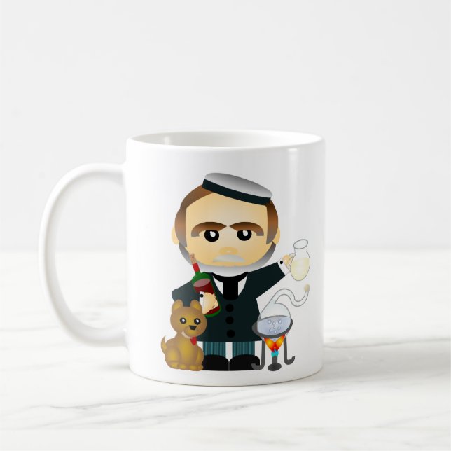 Louis Pasteur .fr Kaffeetasse (Links)