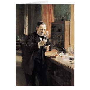 Louis Pasteur in seinem Labor, 1885