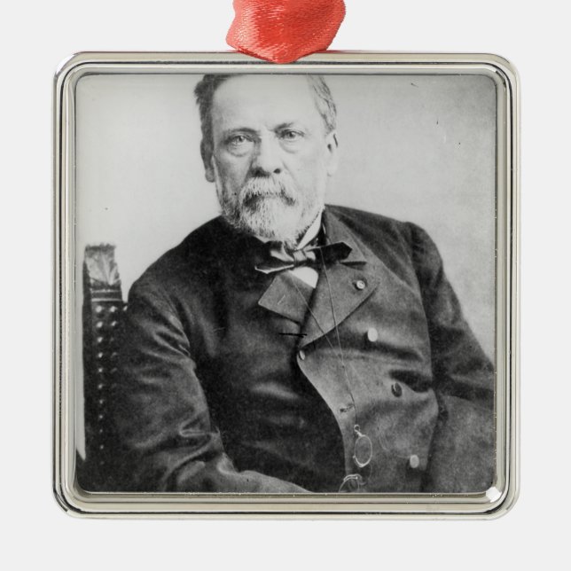 Louis Pasteur Ornament Aus Metall (Vorne)