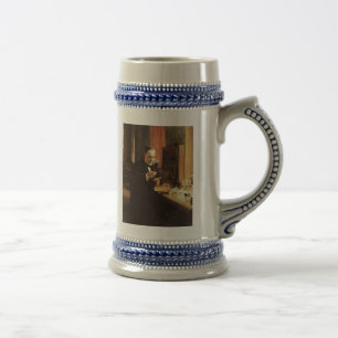 Louis Pasteur Stein Bierglas