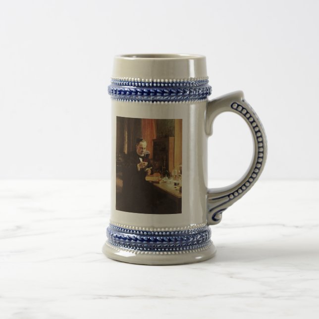 Louis Pasteur Stein Bierglas (Rechts)